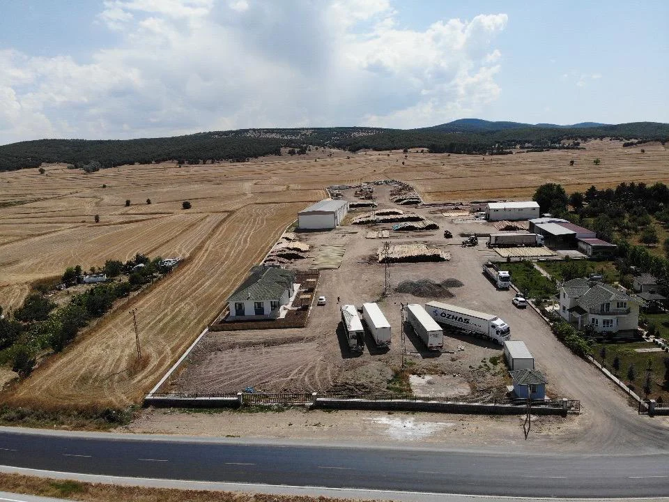 Our production and stock yard in Akdağmadeni